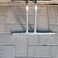 Rastrelliera bici componibile in acciaio