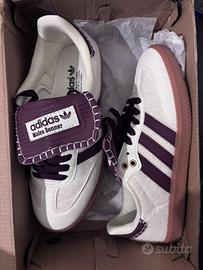 adidas Samba Nylon Tonal Wales Bonner crema bianco
