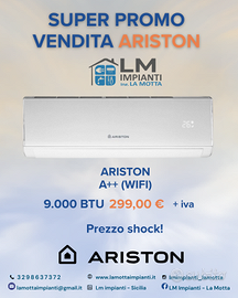 SUPER PROMO CLIMATIZZATORE ARISTON NUOVO