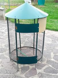 Voliera autocostruita