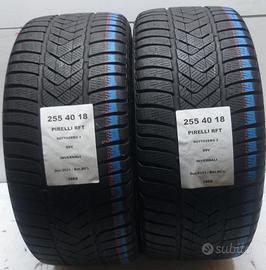 2 GOMME 255 40 18 PIRELLI RFT A1868