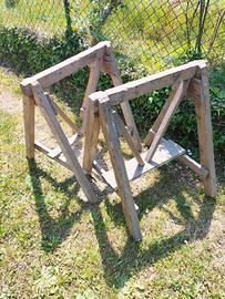 Cavalletti in legno