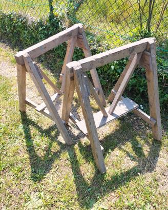 Cavalletti in legno