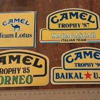 Adesivi Camel trophy originali Anni 80  4 pz.