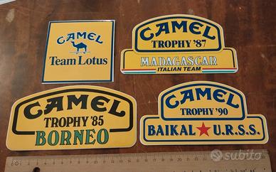 Adesivi Camel trophy originali Anni 80  4 pz.