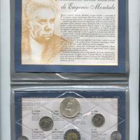 DIVISIONALE ITALIA 1996 ARGENTO 500+1000 MONTALE