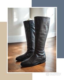 Angelucci stivali in vera pelle