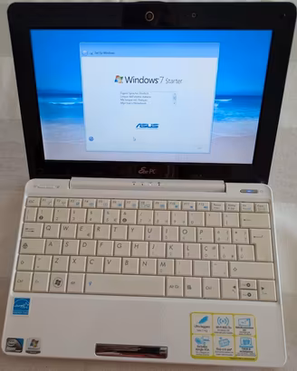 ASUS Eee PC 1008HA Netbook 10.1" - Windows 7