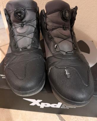 Scarpe da moto XPD Moto Fast suola gomma Michelin