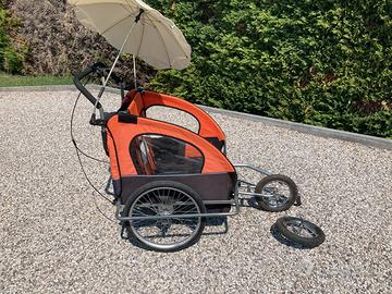Carrello bici per bambini