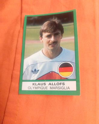 figurina panini Klaus allofs