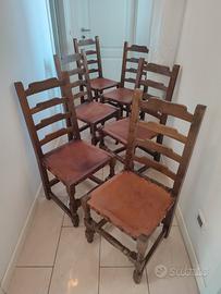 Set di 6 sedie vintage 
