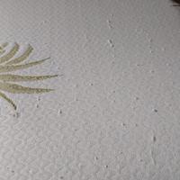 Topper con rivestimento in aloe vera lavabile