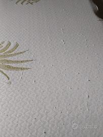 Topper con rivestimento in aloe vera lavabile