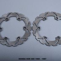 Dischi freno anteriore per HONDA NSR 400 1985 1987