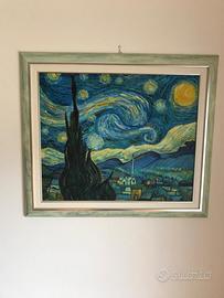 Quadro “Notte stellata” di Vincent Van Gogh