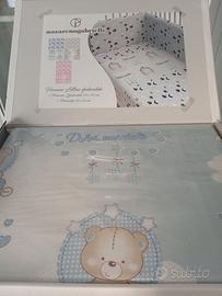 set letto piumino e paracolpi 