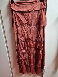 gonna lunga con volant