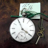 Orologio tasca carica chiavetta anno 1885