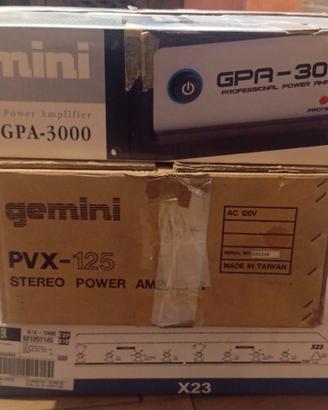 Amplificatori GEMINI