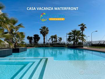 Agosto: 2 camere matrimoniali e 2 bagni - piscina