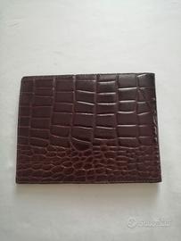 Portafoglio uomo in vera pelle 