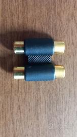 Doppio Adattatore RCA-RCA