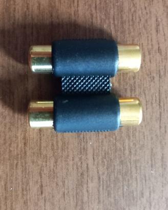 Doppio Adattatore RCA-RCA