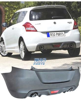 PARAURTI POSTERIORE SUZUKI SWIFT 10-17 LOOK SPORT 