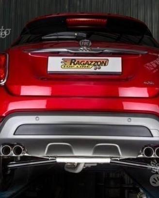 Fiat 500X 2.0 -1.4 4x4 Scarico inox 4 terminali