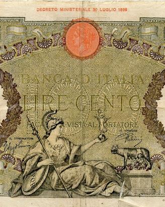 Banconota lire 100 1942