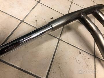 Manubrio moto custom rat style