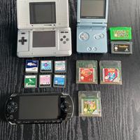 lotto nintendo ds + game boy + psp