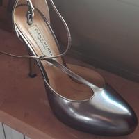 scarpe color argento