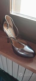 scarpe color argento