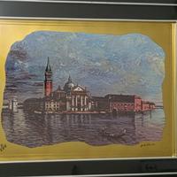 SERIGRAFIA "ISOLA DI SAN GIORGIO" - DE CHIRICO