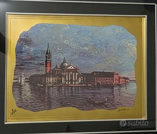 SERIGRAFIA "ISOLA DI SAN GIORGIO" - DE CHIRICO