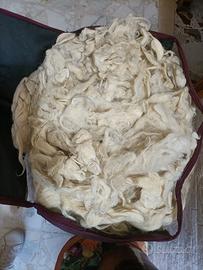 lana di pecora grezza