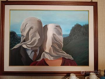 Gli amanti di Magritte(falso d'autore)