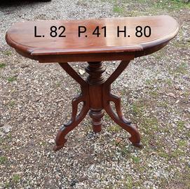 Consolle dell' ottocento in noce 