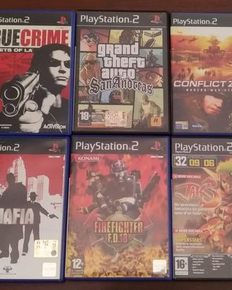 Giochi vari PlayStation 2