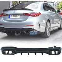 DIFFUSORE MERCEDES W206 AMG 21- LOOK C63 TERMINALI