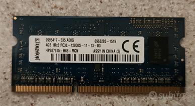4GB RAM DDR3 SODIMM/Laptop