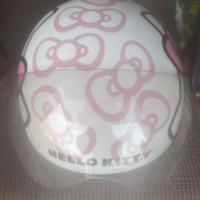 Casco hello kitty