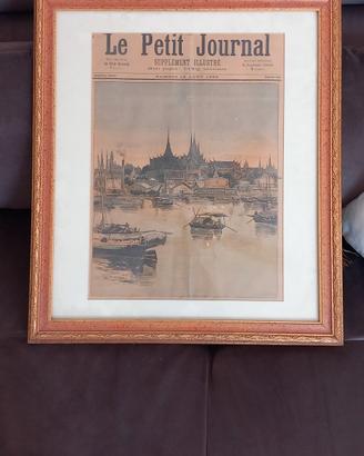 quadro  con stampa antica