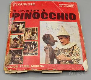Pinocchio Comencini album figurine Panini 1972