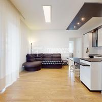 Bilocale al quarto piano con balcone e cantina.