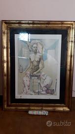 QUADRO LITOGRAFIA UGO ATTARDI