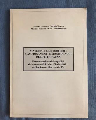 Volume “Materiali e metodi per i campionamenti e m