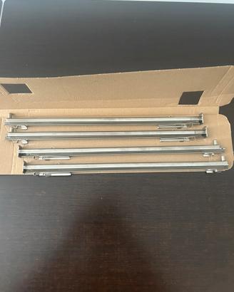 Set 4 guide telescopiche Forno AEG